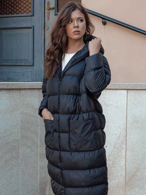Moteriška juoda žieminė sriukė Annika