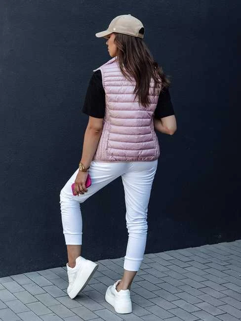 Moteriška šviesiai rožinė liemenė Stylish