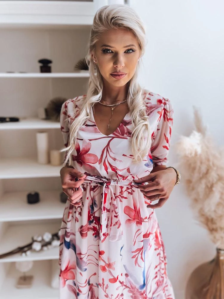 Moteriška šviesiai rožinė suknelė Selia