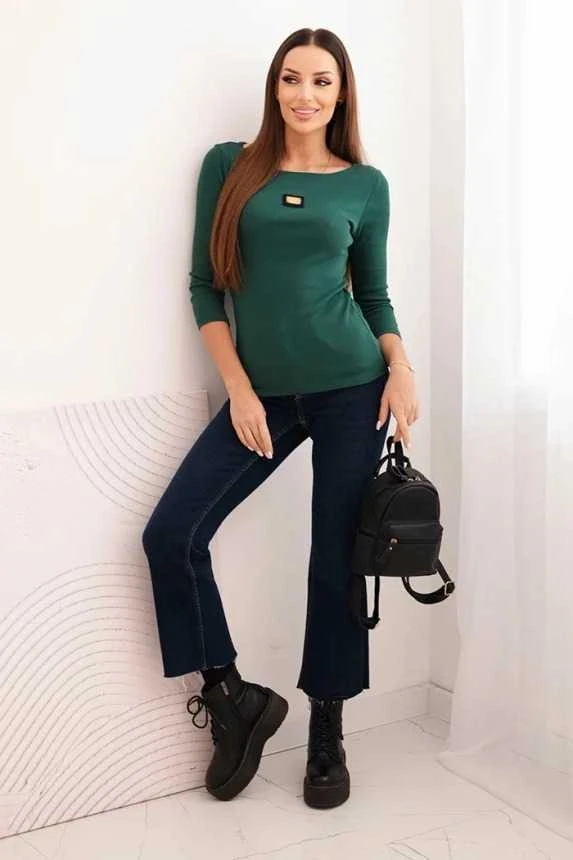 Moteriška žalia palaidinė Carla