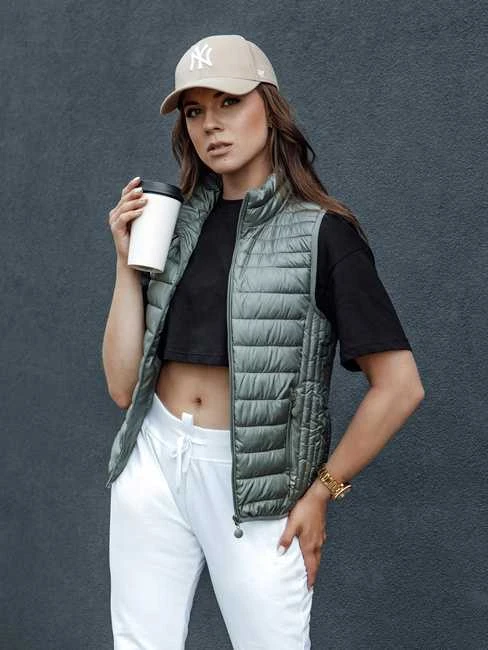 Moteriška žaliai liemenė Stylish