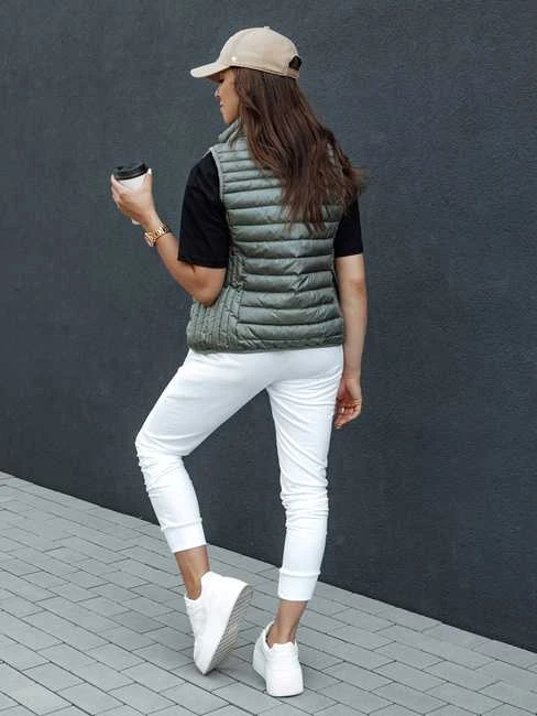 Moteriška žaliai liemenė Stylish