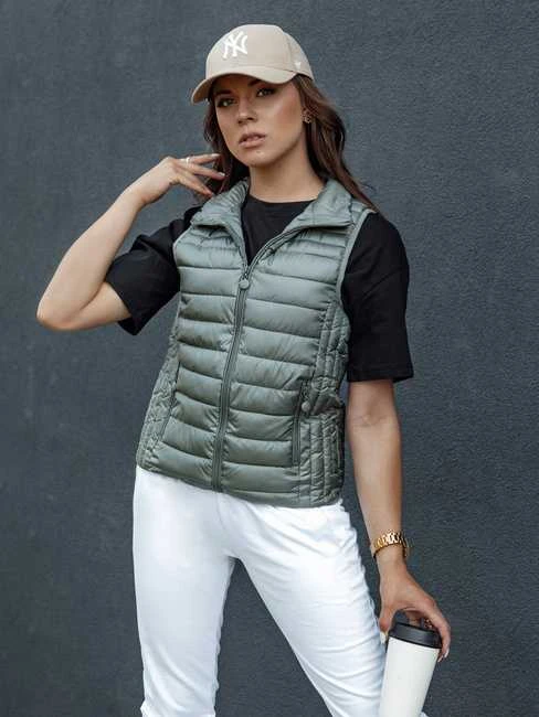 Moteriška žaliai liemenė Stylish