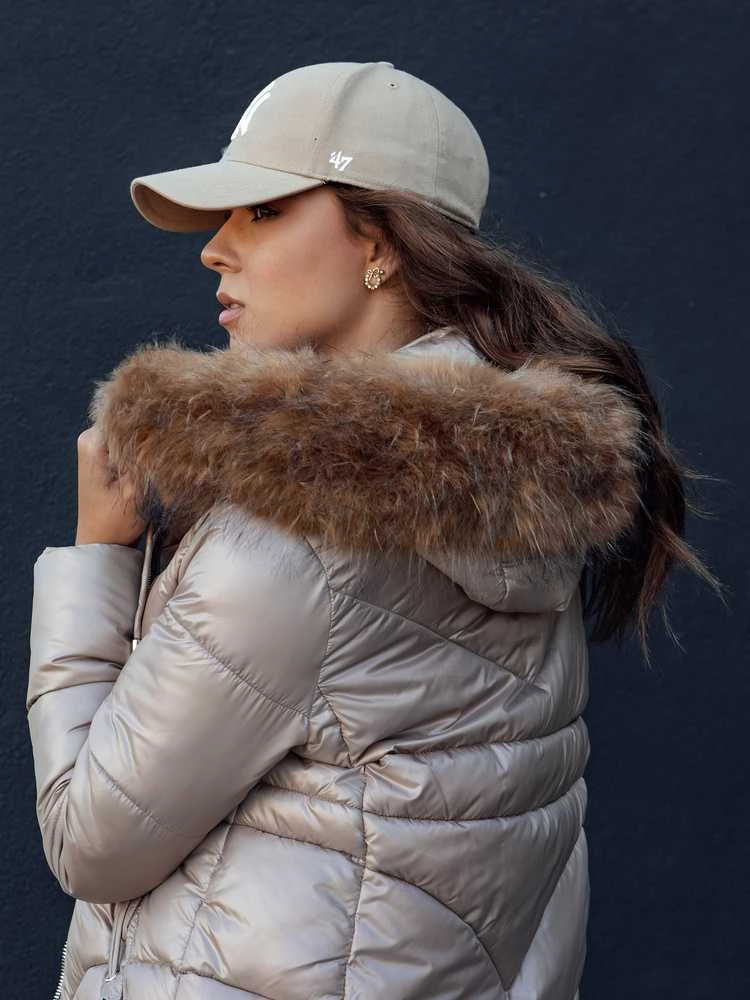Moteriška žieminė rusva striukė Jessica