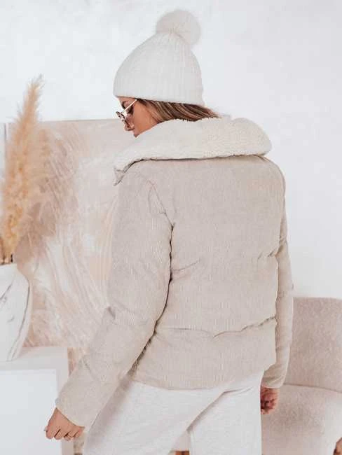 Moteriška žieminė rusva striukė Trendy