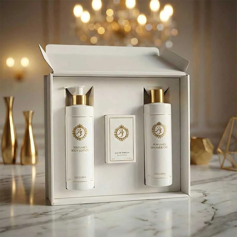 Moteriškas AJ dovanų rinkinys įkvėptas Saint Laurent Juodas Opium aromatu Nr22