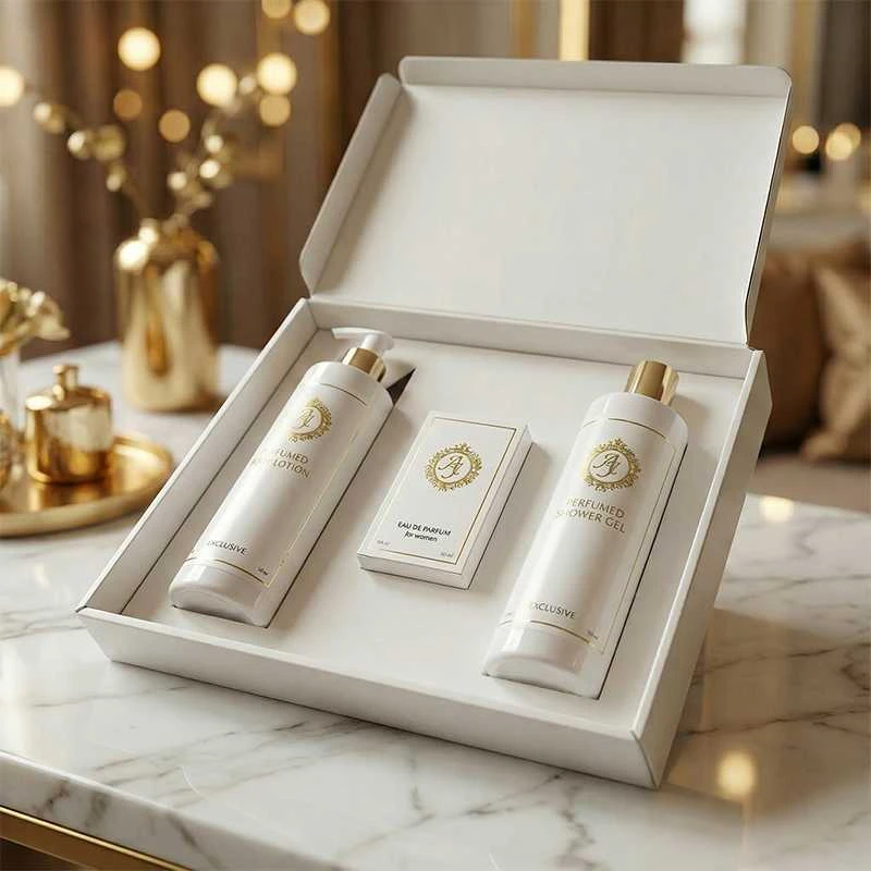 Moteriškas AJ dovanų rinkinys įkvėptas Saint Laurent Juodas Opium aromatu Nr22
