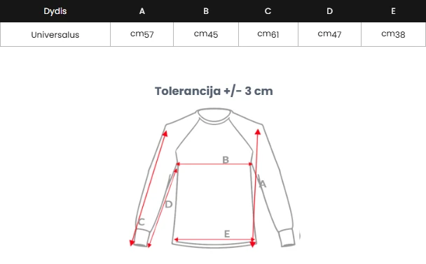 Moteriškas baltas megztinis Cute