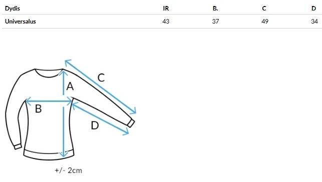 Moteriškas mėlynas megztinis Lorel