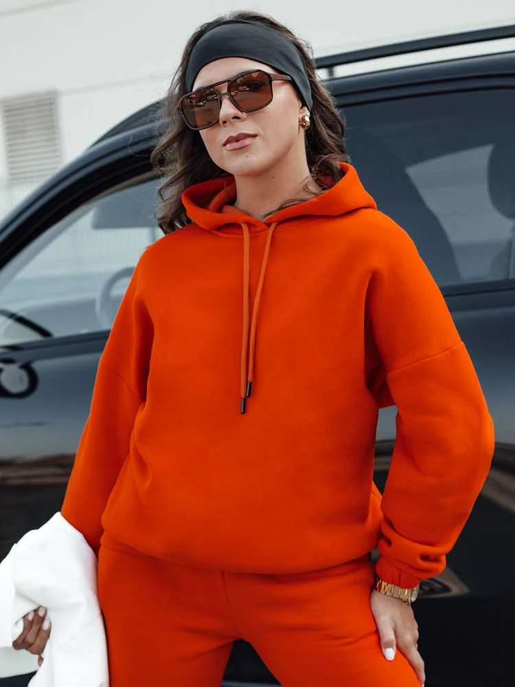 Moteriškas oranžinis komplektas Ksenia