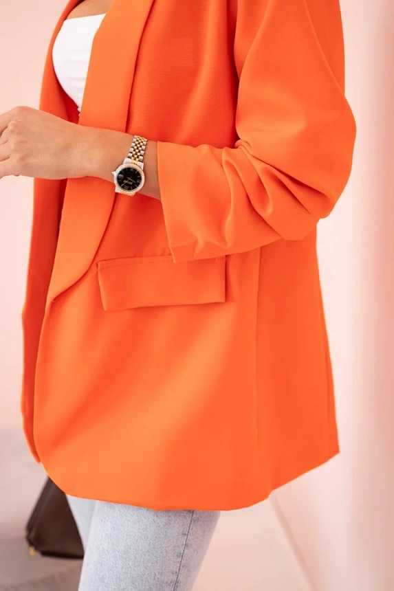 Moteriškas oranžinis švarkas Florita