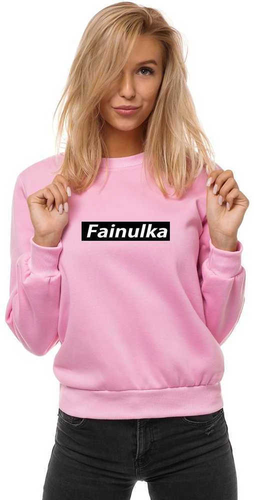 Moteriškas rožinis džemperis Fainulka