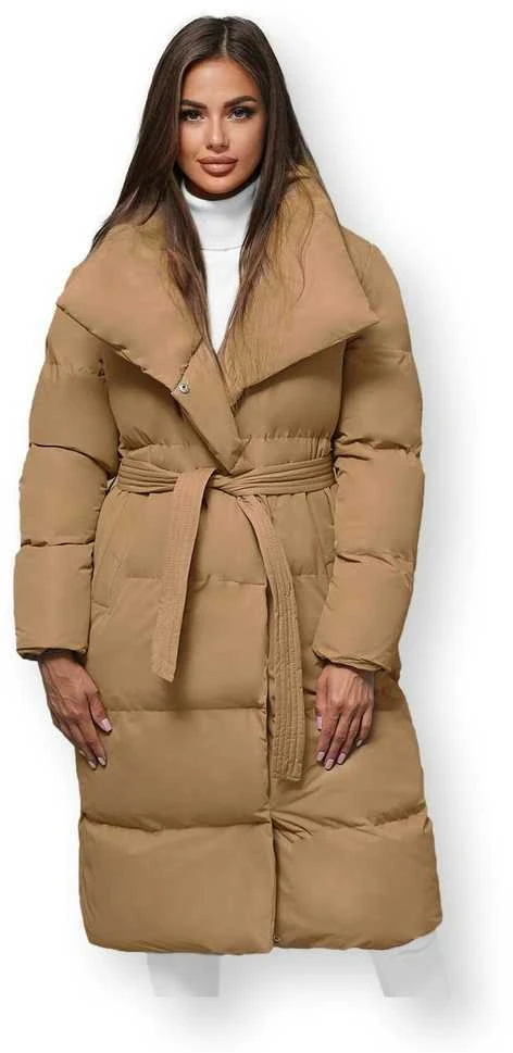 Moteriškas rudas paltas Korper