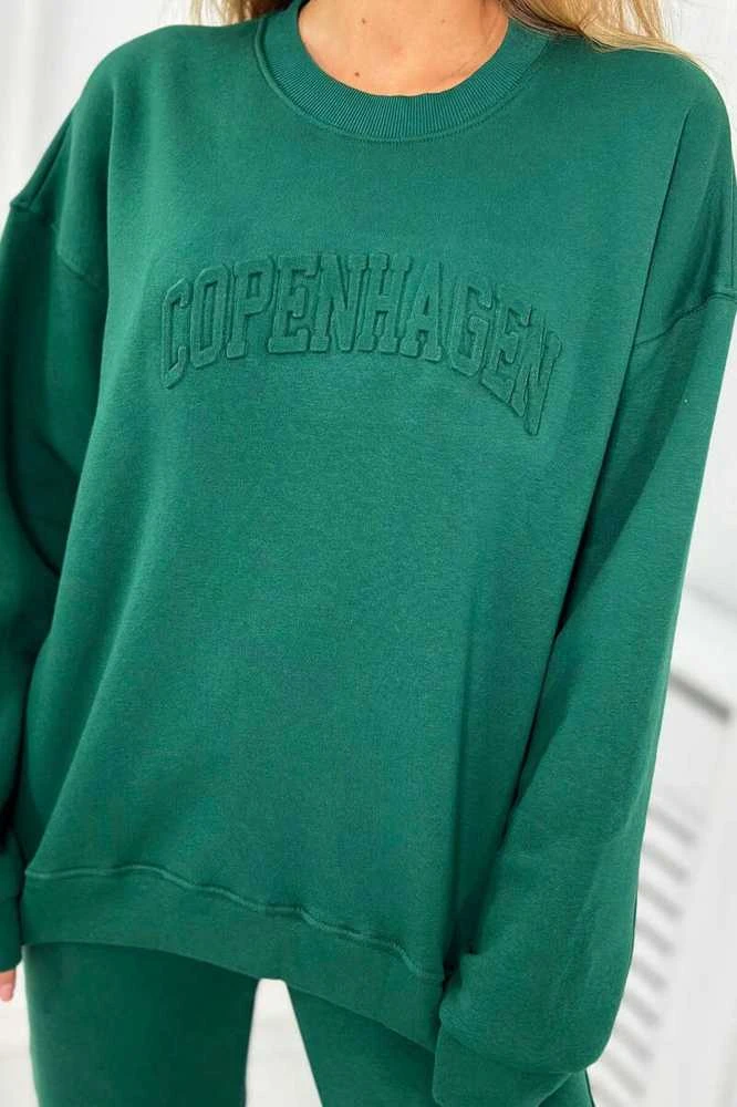 Moteriškas žalias komplektas Copenhagen