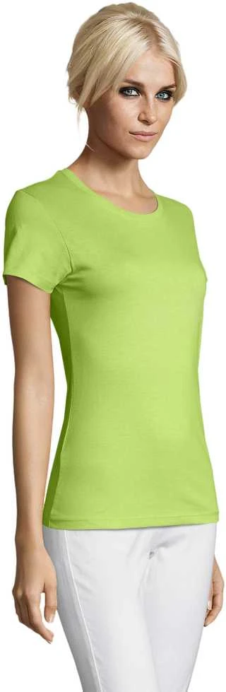 Moteriški obuolių žalios spalvos marškinėliai Regent Women