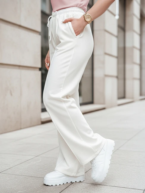 Moteriškos baltos sportinės kelnės Dress