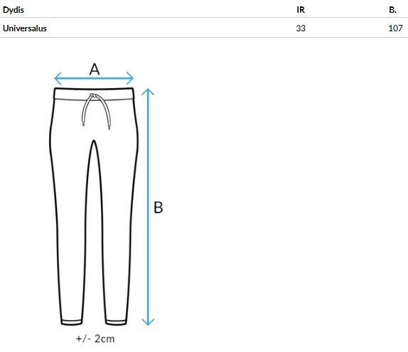 Moteriškos rudos sportinės kelnės Dress