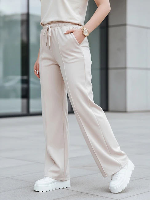 Moteriškos rusvos sportinės kelnės Dress