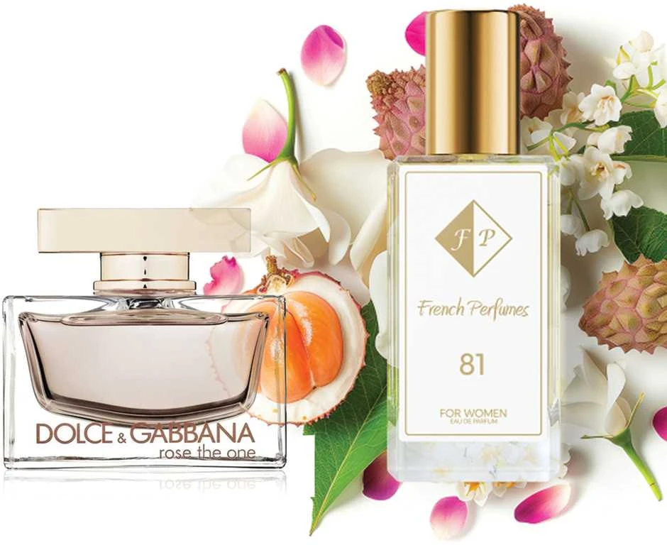 Nr. 81 kvepalai įkvėpti Dolce&Gabbana – Rose the One 33 ml