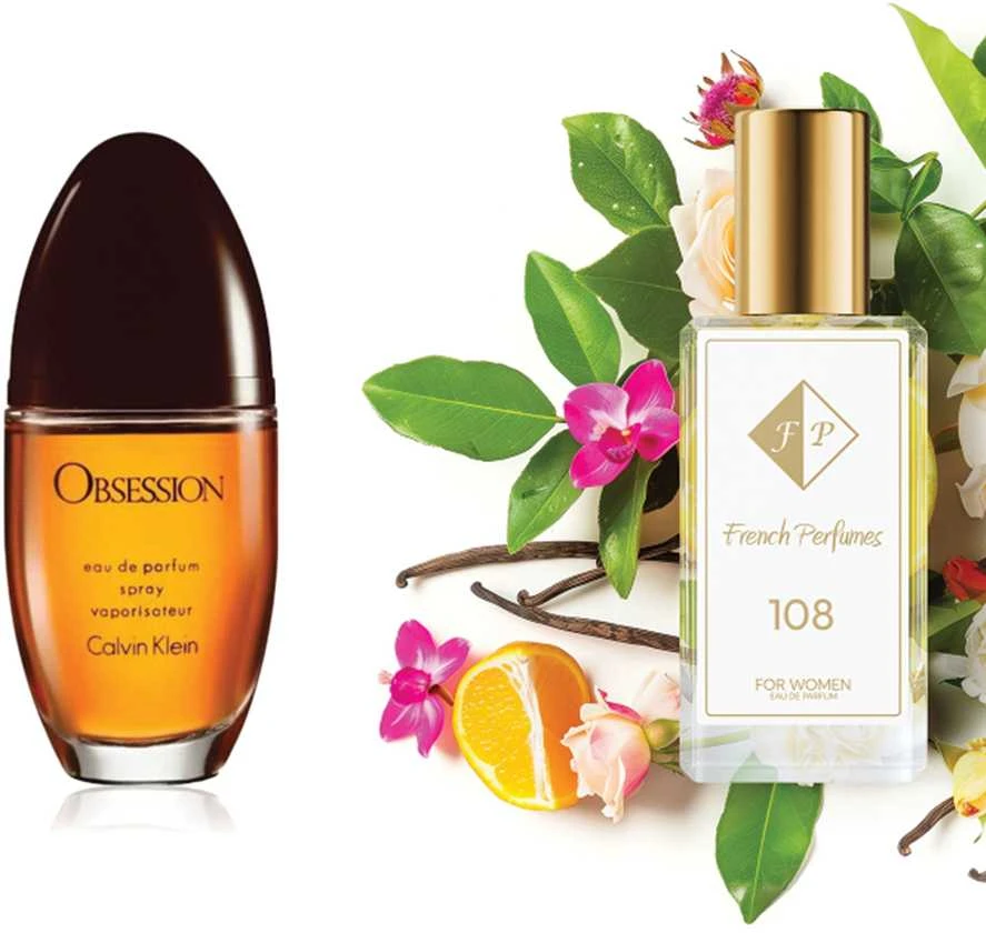 Nr108 kvepalai įkvėpti Calvin Klein - Obsession Woman 60 ml