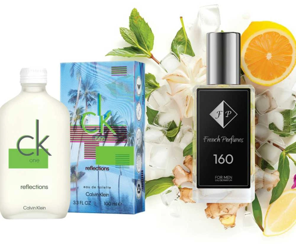 Nr160 kvepalai įkvėpti Calvin Klein CK One Reflections (UNISEX) 60 ml