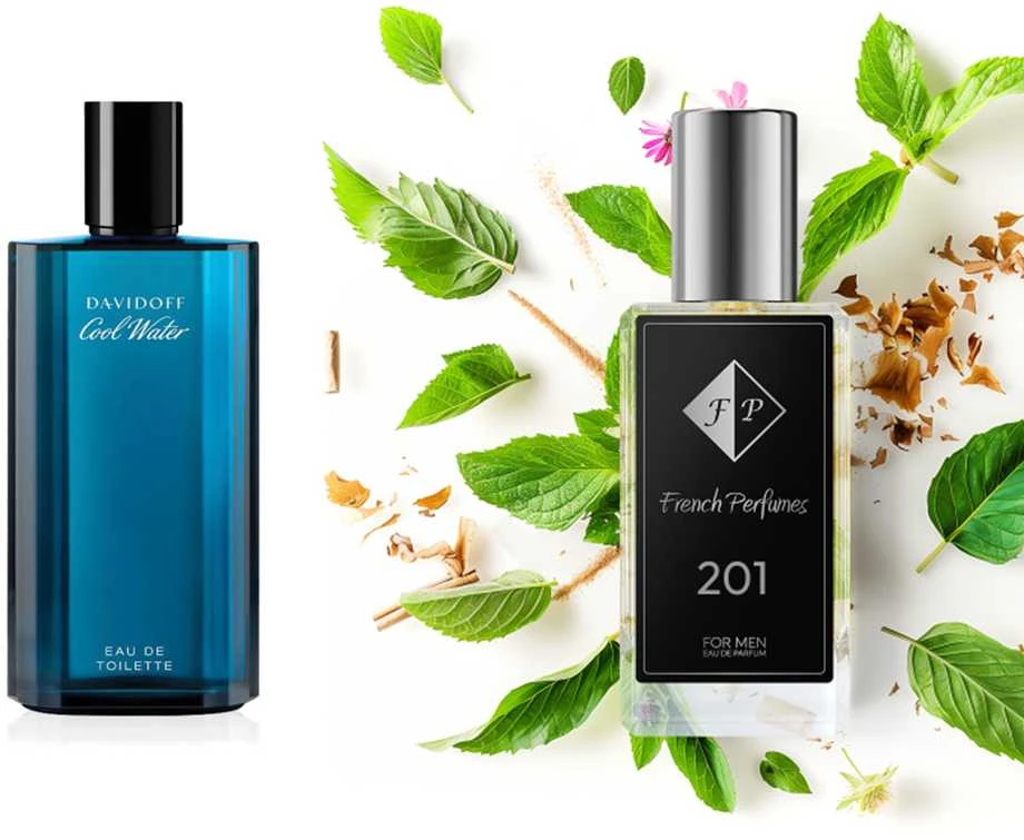 Nr201 kvepalai įkvėpti Davidoff - Cool Vanduo EDT 104 ml