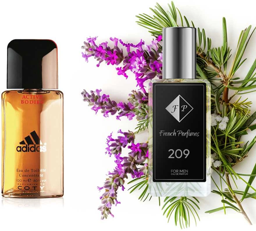 Nr209 kvepalai įkvėpti Adidas - Active Bodies 104 ml EDP