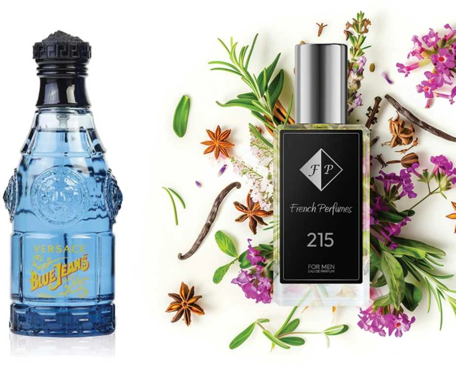 Nr215 kvepalai įkvėpti Versace - Mėlyna Jeans 33 ml