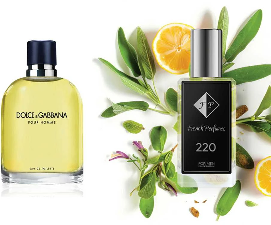 Nr220 kvepalai įkvėpti Dolce & Gabbana - Pour Homme 60 ml