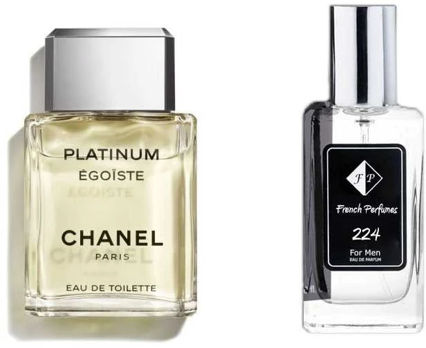 Nr244 kvepalai įkvėpti Chanel - Egoiste Platinum 60 ml EDP