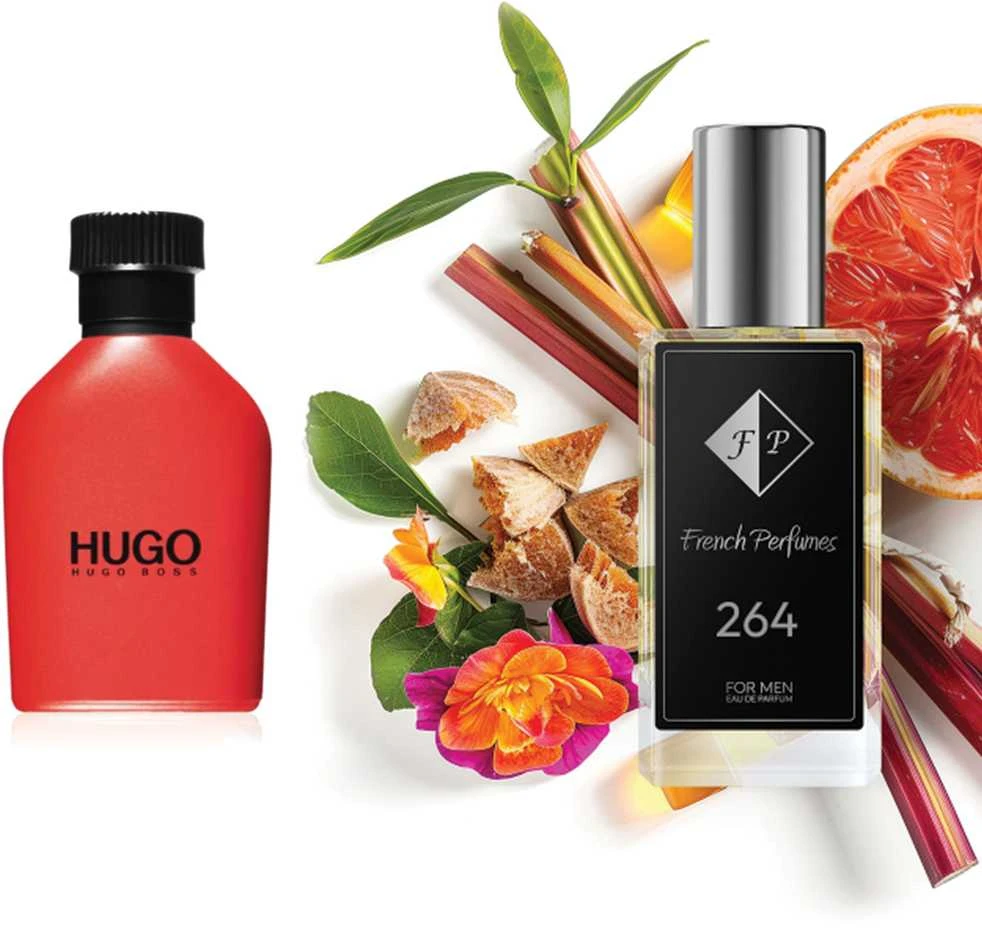 Nr264 kvepalai įkvėpti Hugo Boss - Hugo Raudona 60 ml