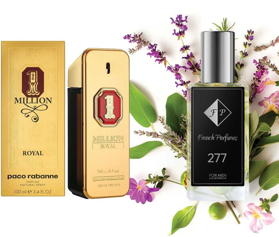 Nr277 kvepalai įkvėpti Paco Rabanne - 1 Million Royal 33 ml