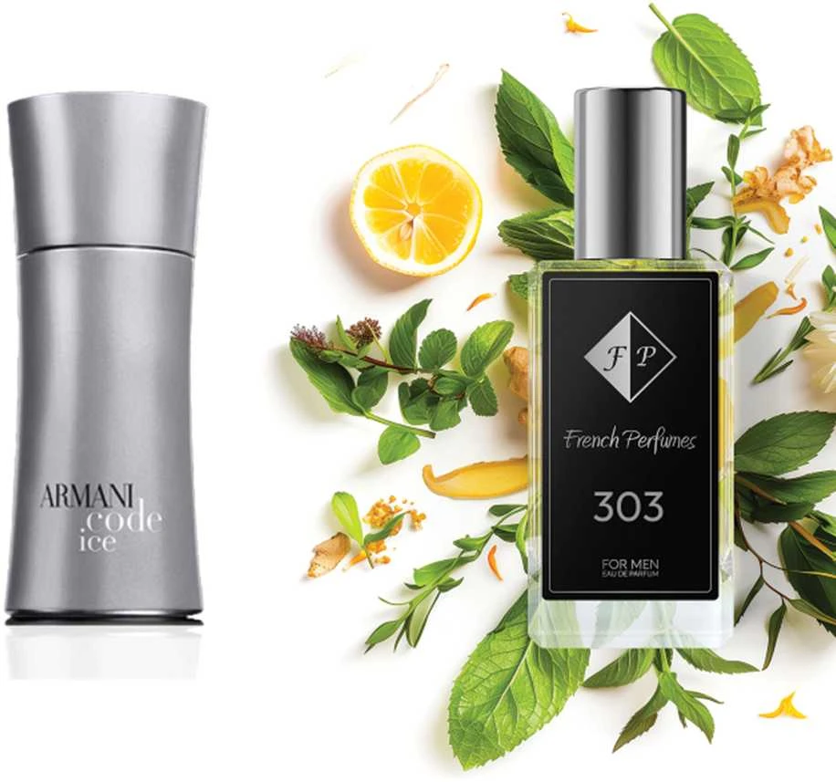 Nr303 kvepalai įkvėptiArmani - Code Ice 60 ml