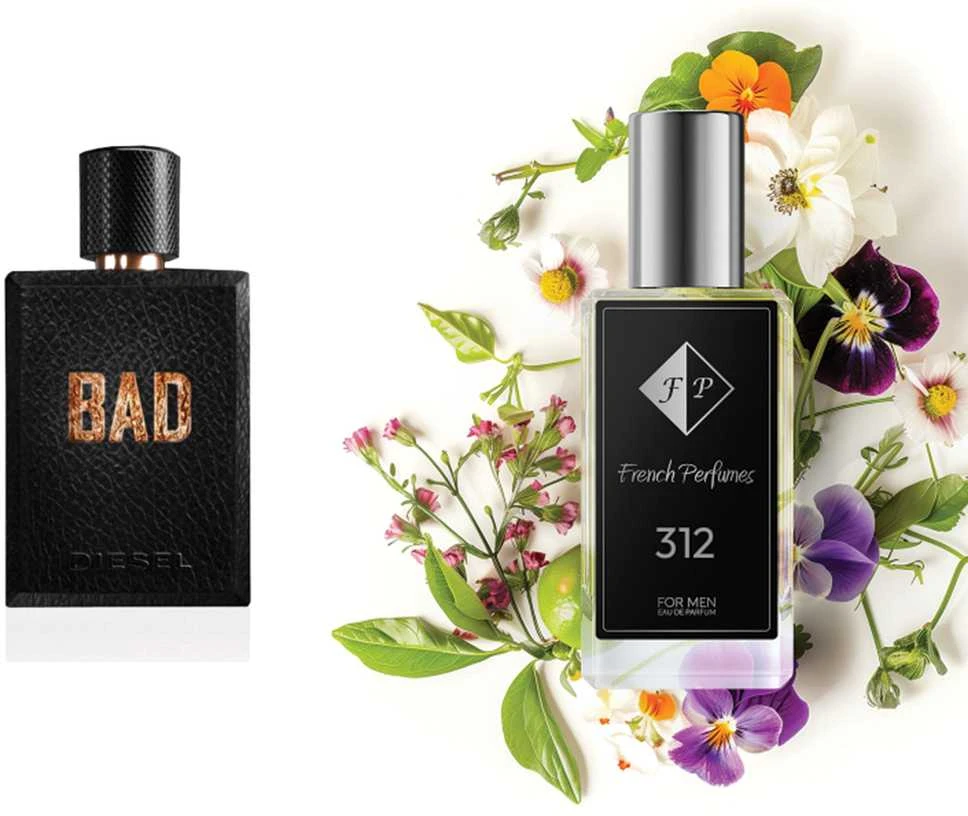 Nr312 kvepalai įkvėpti Diesel - BAD 2 ml