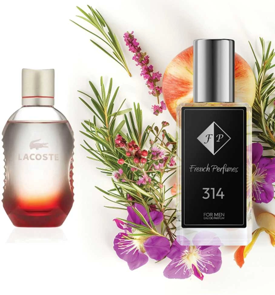Nr314 kvepalai įkvėpti Lacoste - Style in Play (Raudona) 60 ml