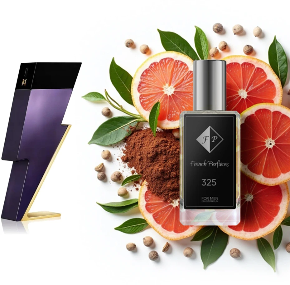 Nr325 kvepalai įkvėpti Carolina Herrera- Bad Boy Dazzling Garden 33 ml