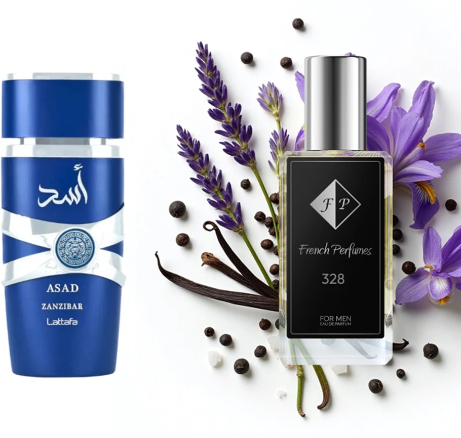 Nr328 kvepalai įkvėpti Lattafa Asad Zanzibar 33 ml