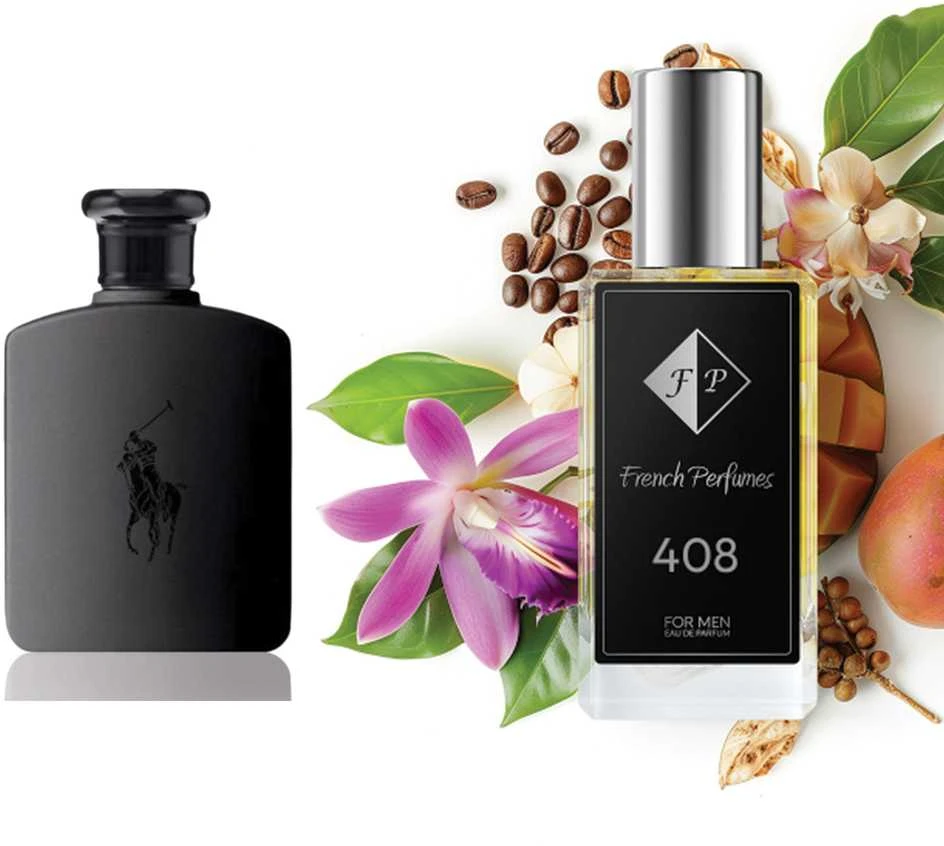 Nr408 kvepalai įkvėpti Ralph Lauren - Polo Double Juodas 33 ml
