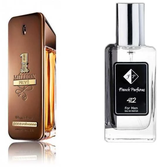 Nr412 kvepalai įkvėpti Paco Rabanne - One Million Prive 104 ml EDP