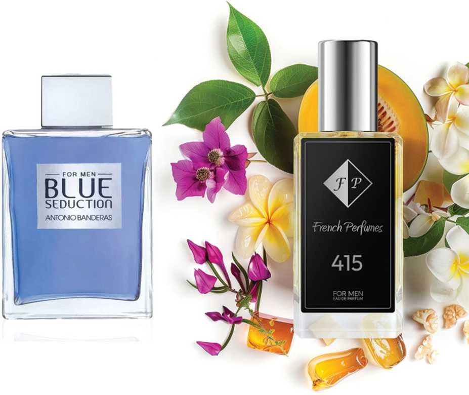 Nr415 kvepalai įkvėpti Antonio Banderas - Mėlyna Seduction 2 ml