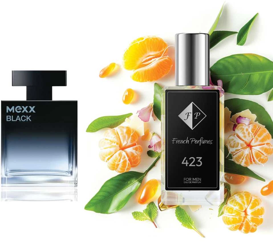 Nr423 kvepalai įkvėpti Mexx - Juodas Men 2 ml