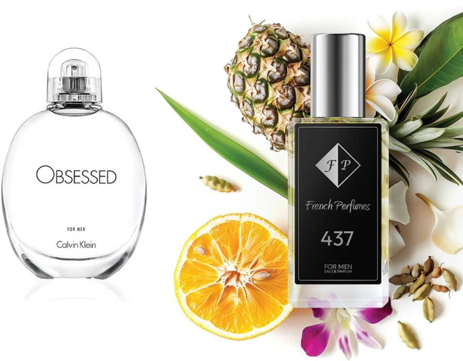 Nr437 kvepalai įkvėpti Calvin Klein - Obsessed for Men 33 ml