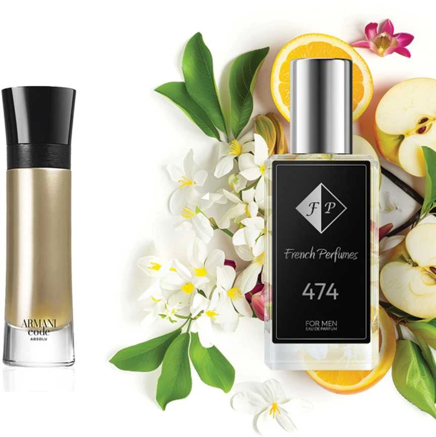 Nr474 kvepalai įkvėpti Armani - Code Absolu 33 ml