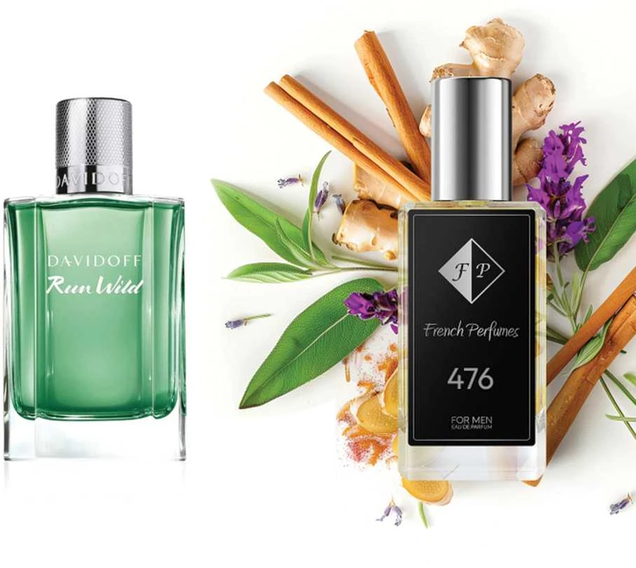 Nr476 kvepalai įkvėpti Davidoff - Run Wild For Him 104 ml