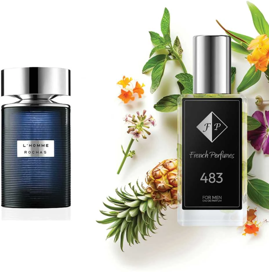 Nr483 kvepalai įkvėpti Rochas - L’Homme Rochas 2 ml