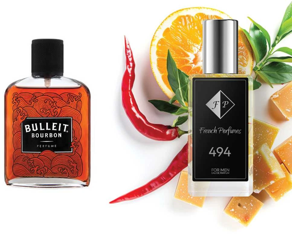 Nr494 kvepalai įkvėpti Bulleit - Bourbon 2 ml