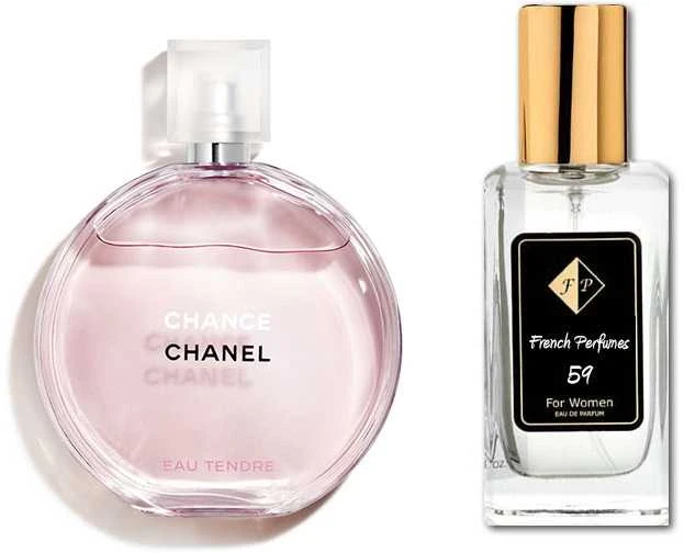 Nr59 kvepalai įkvėpti Chanel – Chance eau Tendre 60 ml EDP