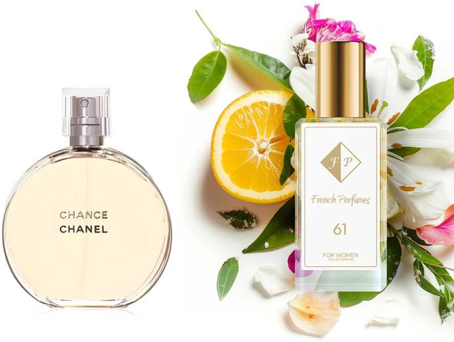 Nr61 kvepalai įkvėpti „Chanel“ – „Chance“ 60 ml EDP