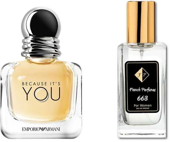Nr663 kvepalai įkvėpti Armani - Because It's You 33 ml EDP