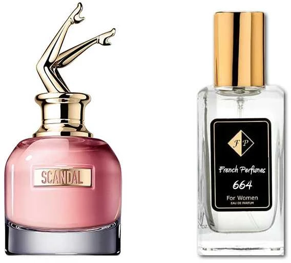 Nr664 kvepalai įkvėpti Jean Paul Gaultier - Scandal 60 ml EDP